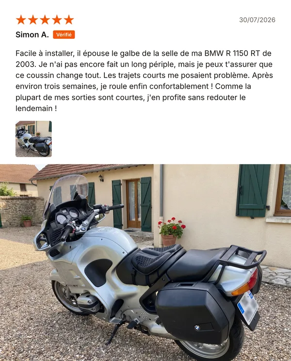 Avis client vérifié